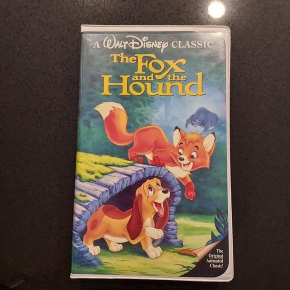 Walt disney the fox and the hound v h s black diamond - Picture 1 of 4